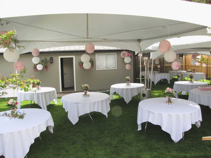 Low Budget Diy Backyard Wedding Decorations